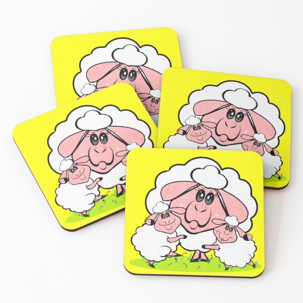 Item preview, A group of sheep  designed and sold by Shirley cute art .