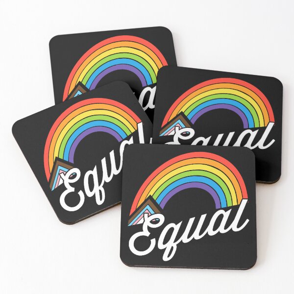 Item preview, LGBT Equal Rights Progress Pride Rainbow Flag designed and sold by QueenOfPrint.