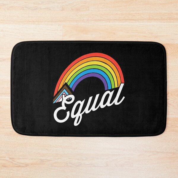 Item preview, LGBT Equal Rights Progress Pride Rainbow Flag designed and sold by QueenOfPrint.