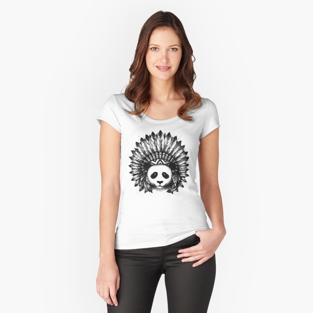 Item preview, Fitted Scoop T-Shirt designed and sold by buko.