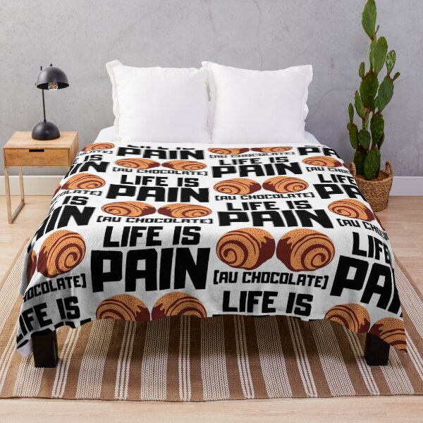 Aperçu de l'œuvre La Vie Est Pain Au Chocolat créée et vendue par FNStuff.