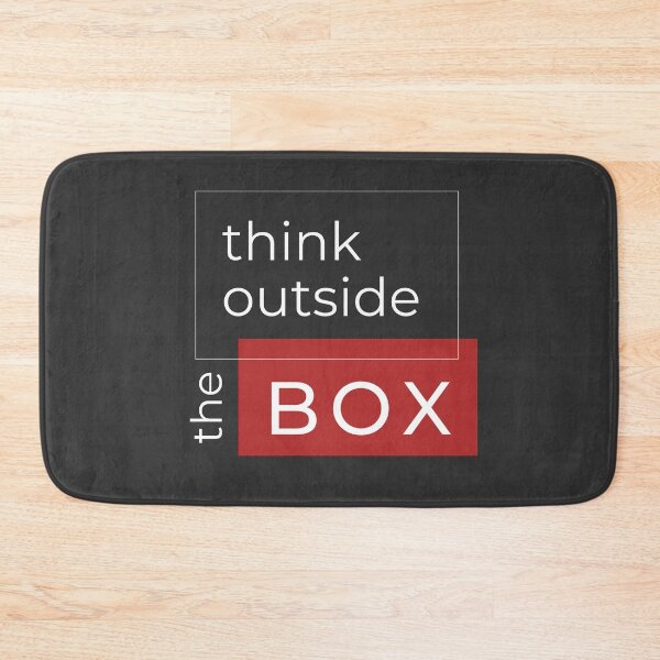 Item preview, Think Outside The Box Art Design designed and sold by Ghanshyam butik.