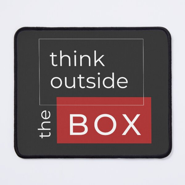 Item preview, Think Outside The Box Art Design designed and sold by Ghanshyam butik.