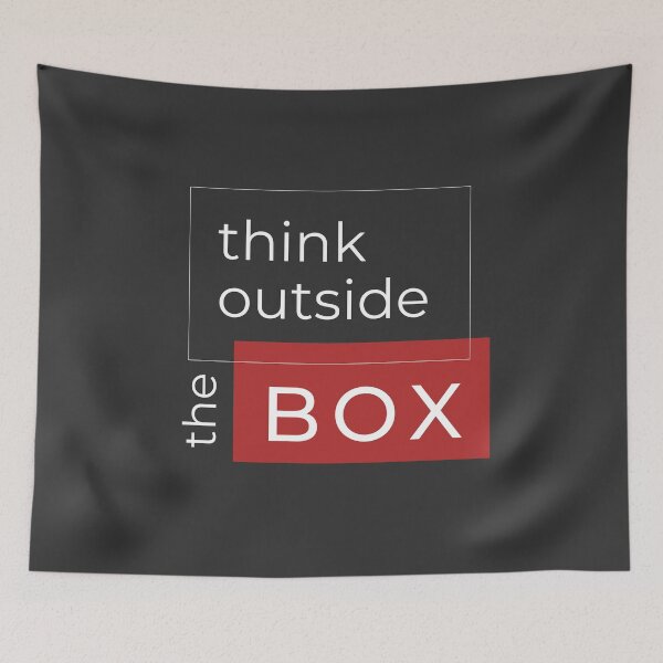 Item preview, Think Outside The Box Art Design designed and sold by Ghanshyam butik.