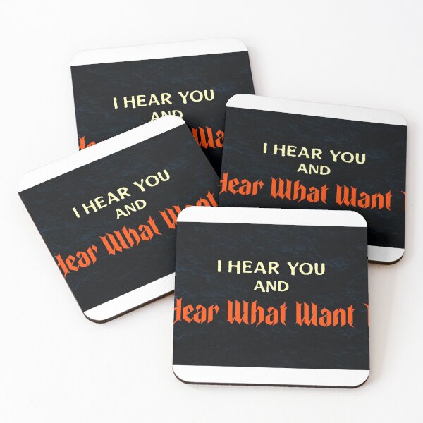 Item preview, I hear you and I hear what want to designed and sold by CornerStone57.