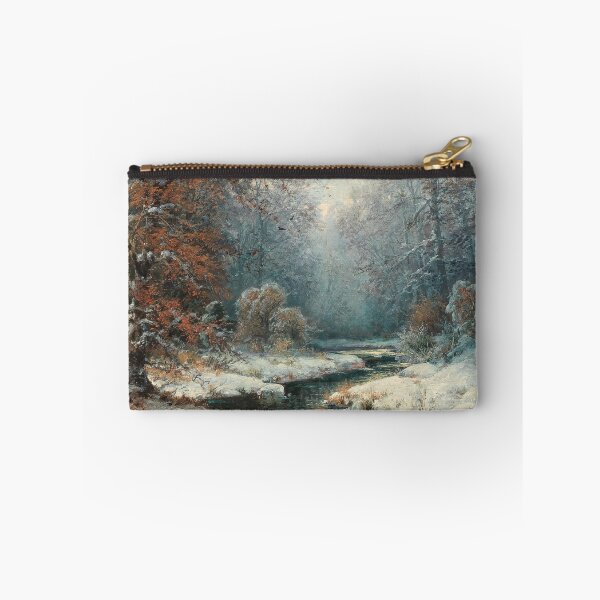 Item preview, Winter scenery - Winter river landscape by Adolf Kaufmann  designed and sold by AR-shop.