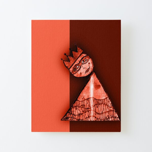 Royalty Redux Paper Doll (1585) Canvas Mounted Print