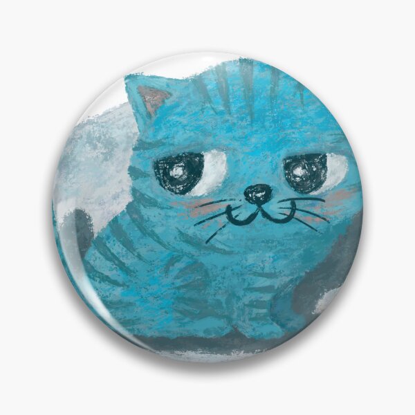 Item preview, Blue kitten designed and sold by Toru Sanogawa.