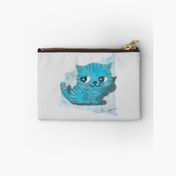 Item preview, Blue kitten designed and sold by Toru Sanogawa.