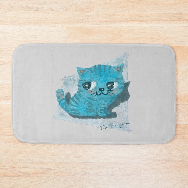 Item preview, Blue kitten designed and sold by Toru Sanogawa.