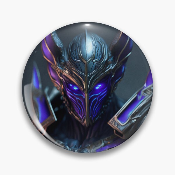 Item preview, dark purple armored knight designed and sold by wiztech3d.