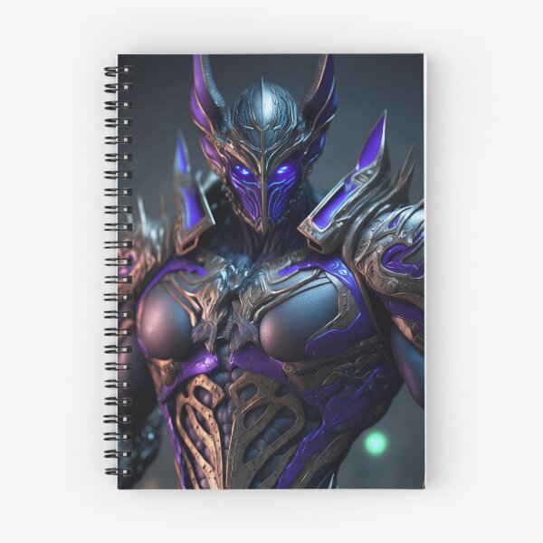 Item preview, dark purple armored knight designed and sold by wiztech3d.