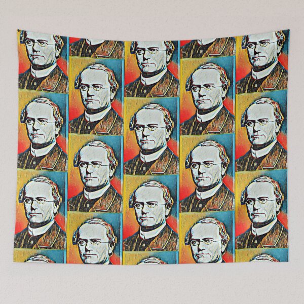 Item preview, Gregor Mendel Artwork | Gregor Mendel Portrait | Gregor Mendel Wall Art  designed and sold by Suyogsonar25.