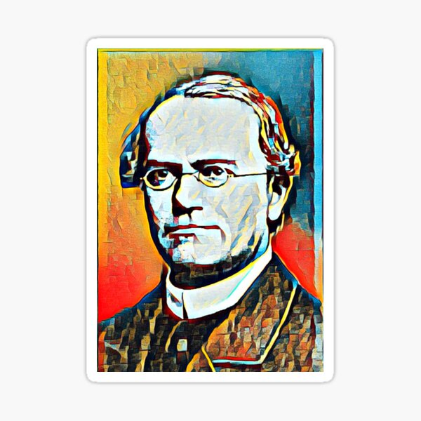 Item preview, Gregor Mendel Artwork | Gregor Mendel Portrait | Gregor Mendel Wall Art  designed and sold by Suyogsonar25.
