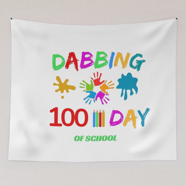 Item preview, Happy Dabbing 100 Days Of School, designed and sold by DeeCeeFashion.
