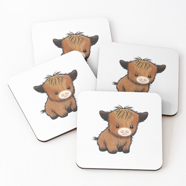 Item preview, Cute Mini Fluffy Cows Aesthetic designed and sold by schizarty.