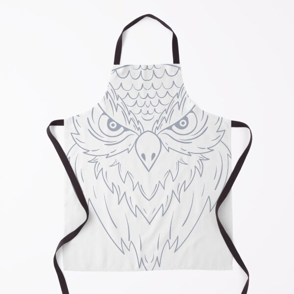 Item preview, The Owl, bird-of-prey, night-bird, hooter, strix, nocturnal-bird, bubo, bird-of-night, bird-of-minerva, satinette designed and sold by DesignIndiaStar.