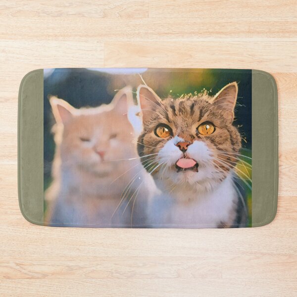 Item preview, Funny Cats Print - For a cat lover, for a cat owner, decorating cat print. designed and sold by Wentoo.