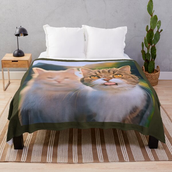 Item preview, Funny Cats Print - For a cat lover, for a cat owner, decorating cat print. designed and sold by Wentoo.