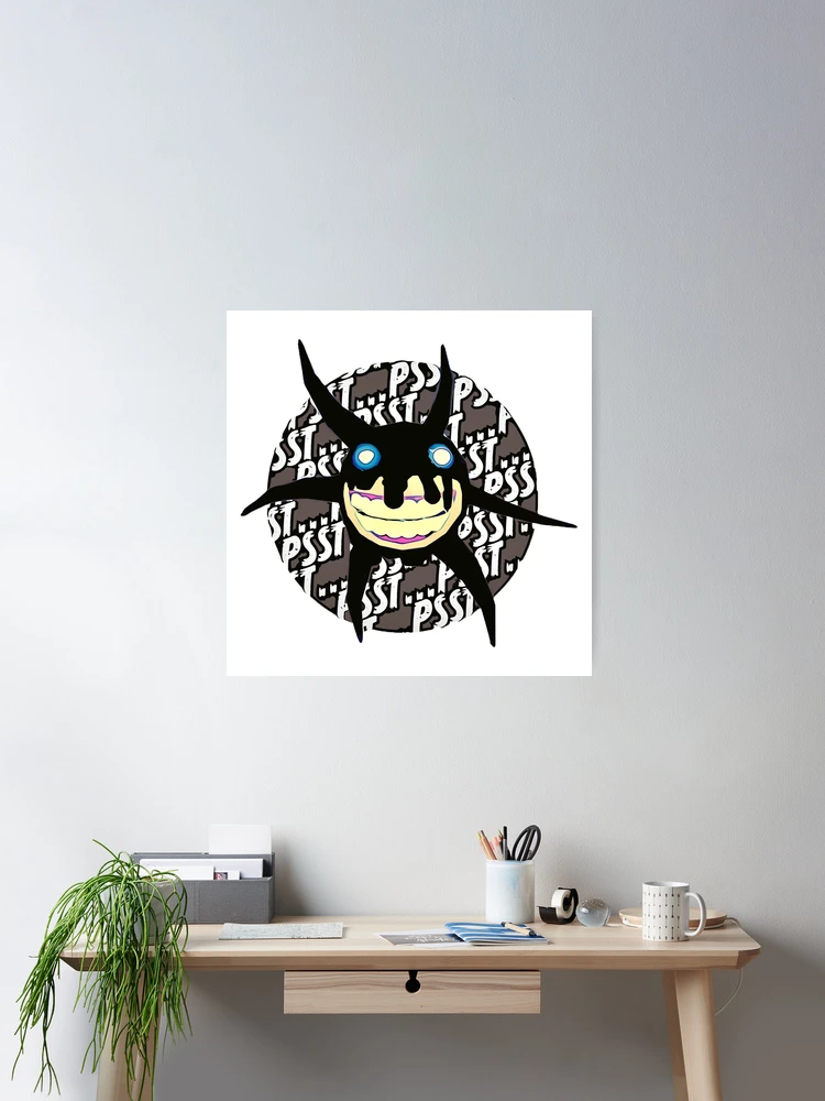 Psst… Its Screech - Roblox Doors | Art Board Print