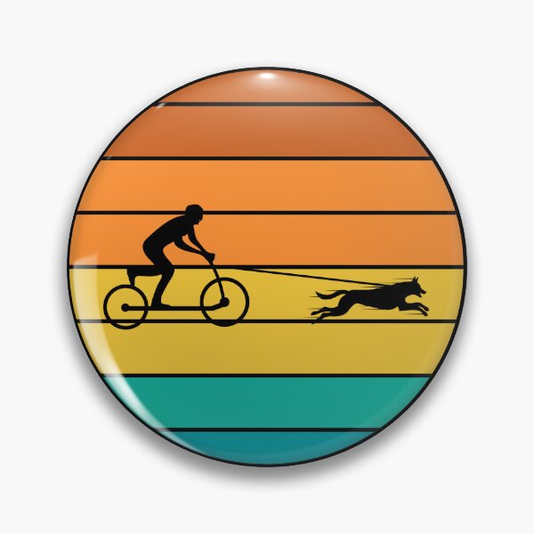Item preview, Bikejoring DogScooting Dog Sport Bike Bicycle Ride designed and sold by CuteDesigns1.