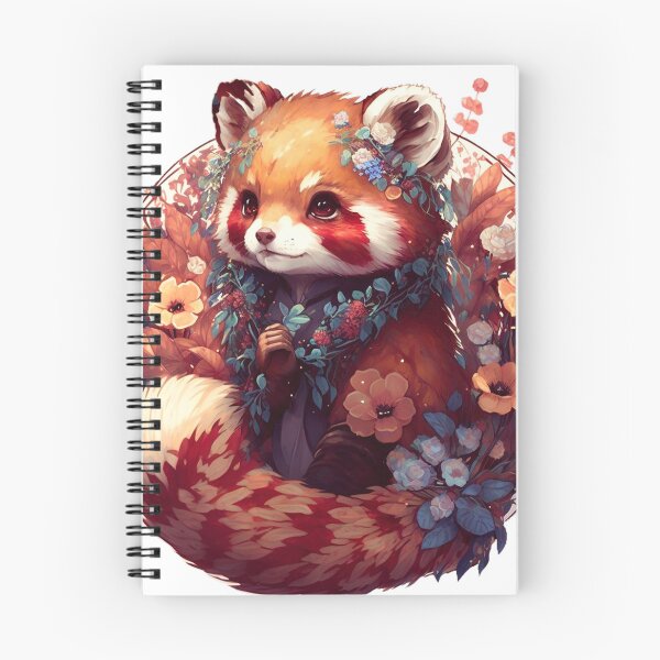Item preview, Flowered Red Panda designed and sold by MckennaiiShop.