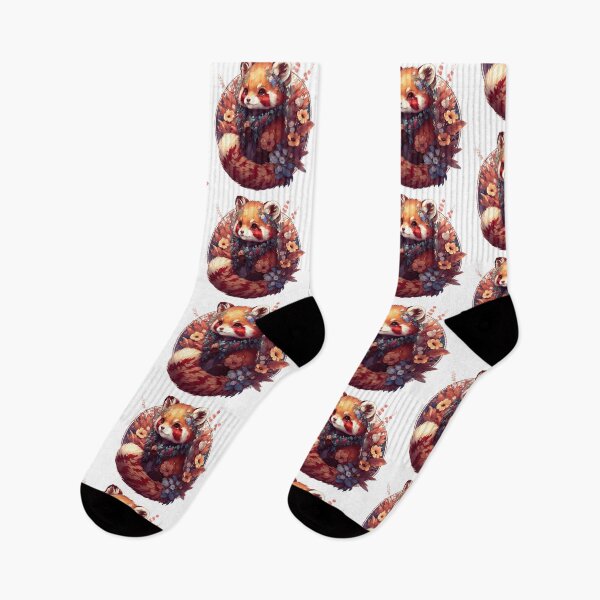 Item preview, Flowered Red Panda designed and sold by MckennaiiShop.