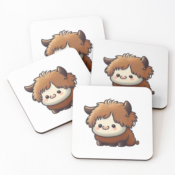 Item preview, Cute Mini Fluffy Cows Aesthetic designed and sold by schizarty.