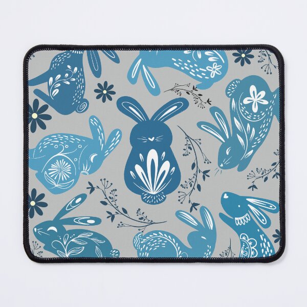 Item preview, Year of the Rabbit 2023 - Blue Rabbits designed and sold by bloodberi.