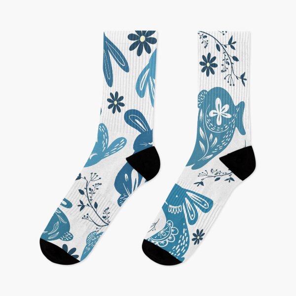 Item preview, Year of the Rabbit 2023 - Blue Rabbits designed and sold by bloodberi.
