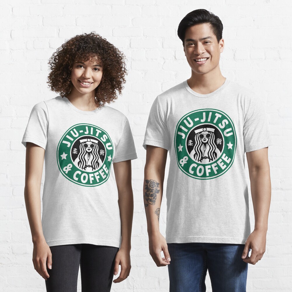 JIU JITSU AND COFFEE - FUNNY BRAZILIAN JIU JITSU Essential T-Shirt
