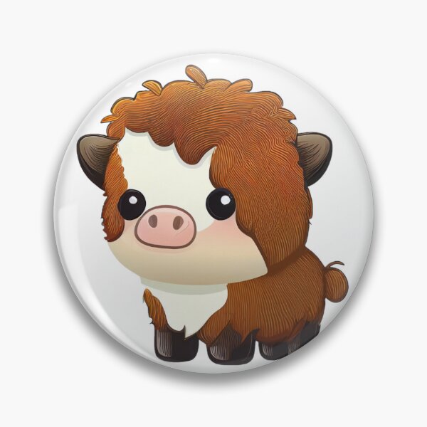 Item preview, Cute Mini Fluffy Cows Aesthetic designed and sold by schizarty.