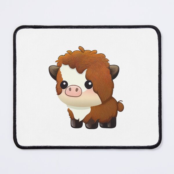 Item preview, Cute Mini Fluffy Cows Aesthetic designed and sold by schizarty.