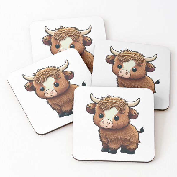 Item preview, Cute Mini Fluffy Cows Aesthetic designed and sold by schizarty.