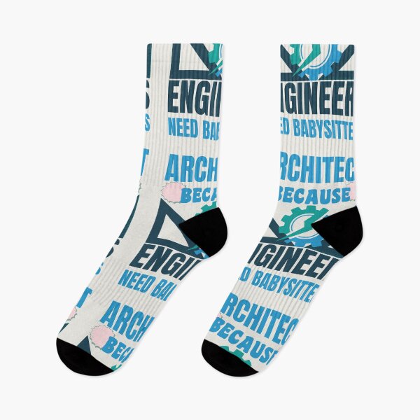 Item preview, Architect Because Engineers Need Babysitters Funny Retro Vintage Design designed and sold by CandyDroidMerch.