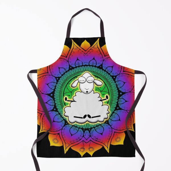 Item preview, Sheep meditation mandala designed and sold by BernhArt.