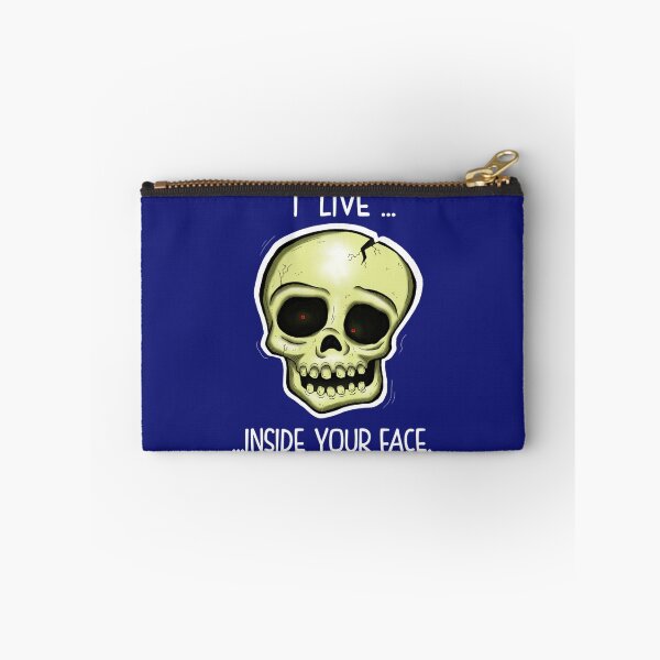 Item preview, Nihilist Skull - I Live Inside Your Face   designed and sold by Badass0401.