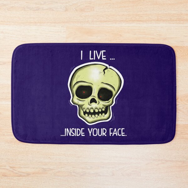 Item preview, Nihilist Skull - I Live Inside Your Face   designed and sold by Badass0401.