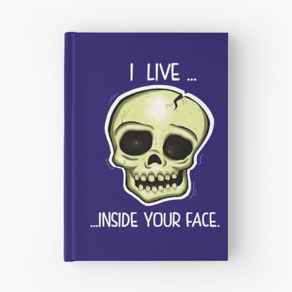 Item preview, Nihilist Skull - I Live Inside Your Face   designed and sold by Badass0401.