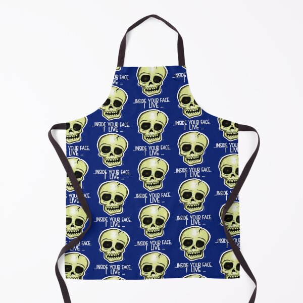 Item preview, Nihilist Skull - I Live Inside Your Face   designed and sold by Badass0401.