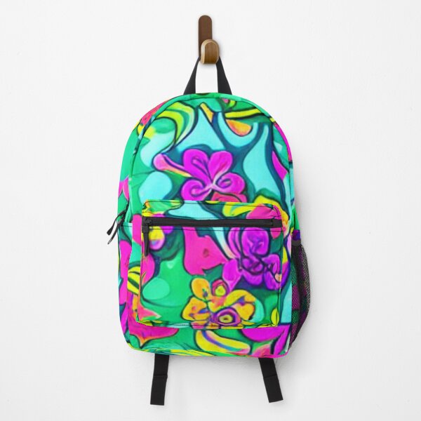 Item preview, Abstract Neon Floral designed and sold by calibrit.