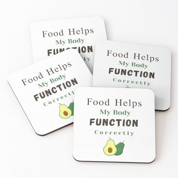 Item preview, Food Helps My Body Function Correctly! designed and sold by LadyHustle.