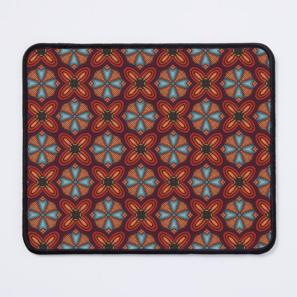 Item preview, Modern 1960s Geometric Florals designed and sold by debutpagesart.