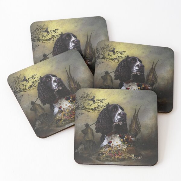 Item preview, English Springer Spaniel with pheasant  designed and sold by TammyHunterArt.