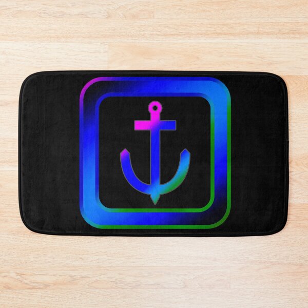 Item preview, Rainbow Unicorn Anchor Nautical  designed and sold by ChristinasMess.