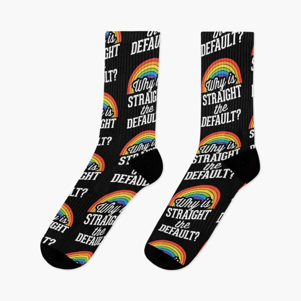 Item preview, Why Is Straight The Default LGBT Pride Month designed and sold by QueenOfPrint.