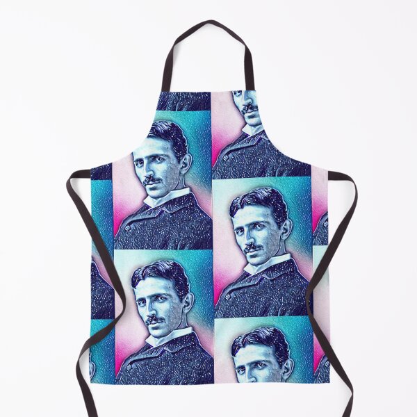 Item preview, Nikola Tesla Portrait | Nikola Tesla Wall Art  designed and sold by Suyogsonar25.