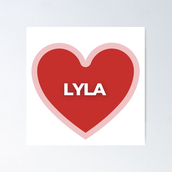 Item preview, I Heart Lyla designed and sold by Itsheartshop.
