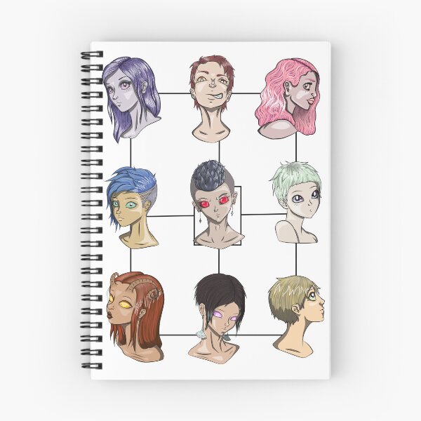 Item preview, OC ANIME ‘Palette Challenge’ (all) designed and sold by emmafdc.