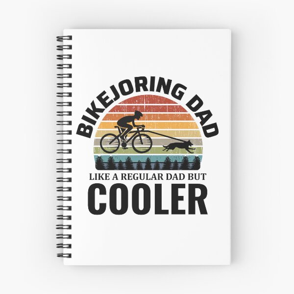 Item preview, Bikejoring DogScooting Dog Sport Bike Bicycle Dad Fathers Day designed and sold by CuteDesigns1.